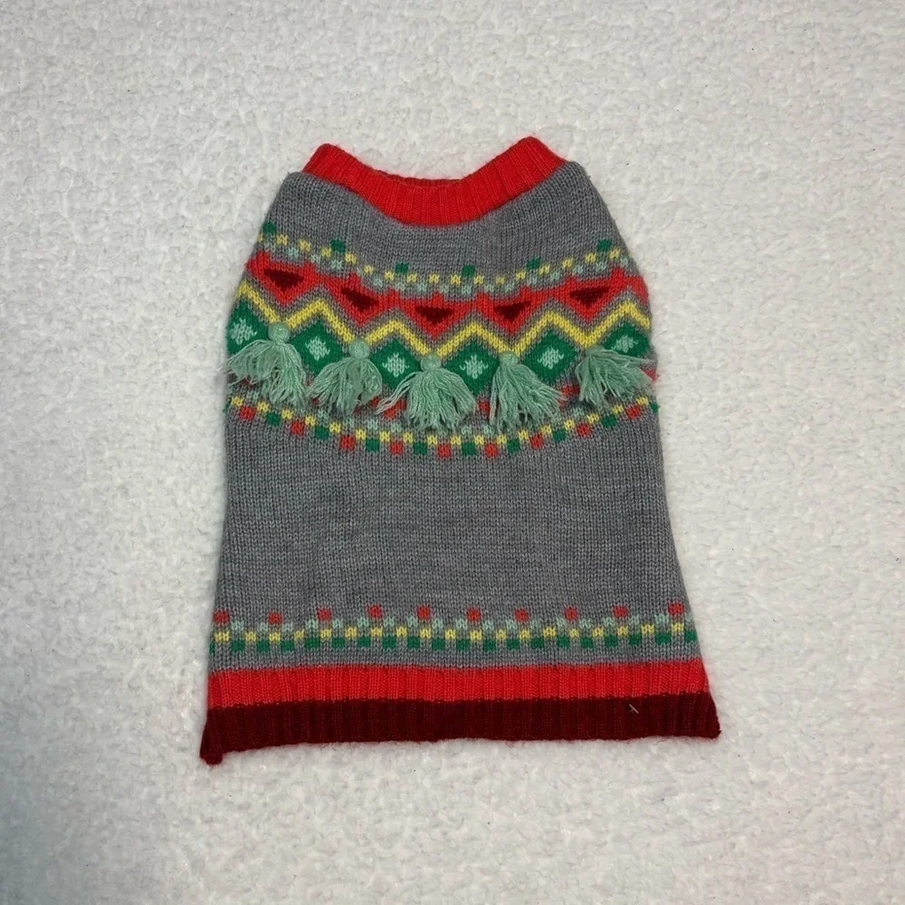 Wonderland Holiday Dog Pet Christmas Ugly Sweater